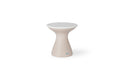 Ledge Lounger Autograph Tall Ice Bin Side Table — Cloud-White