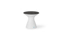 Ledge Lounger Autograph Tall Ice Bin Side Table — White-Fog