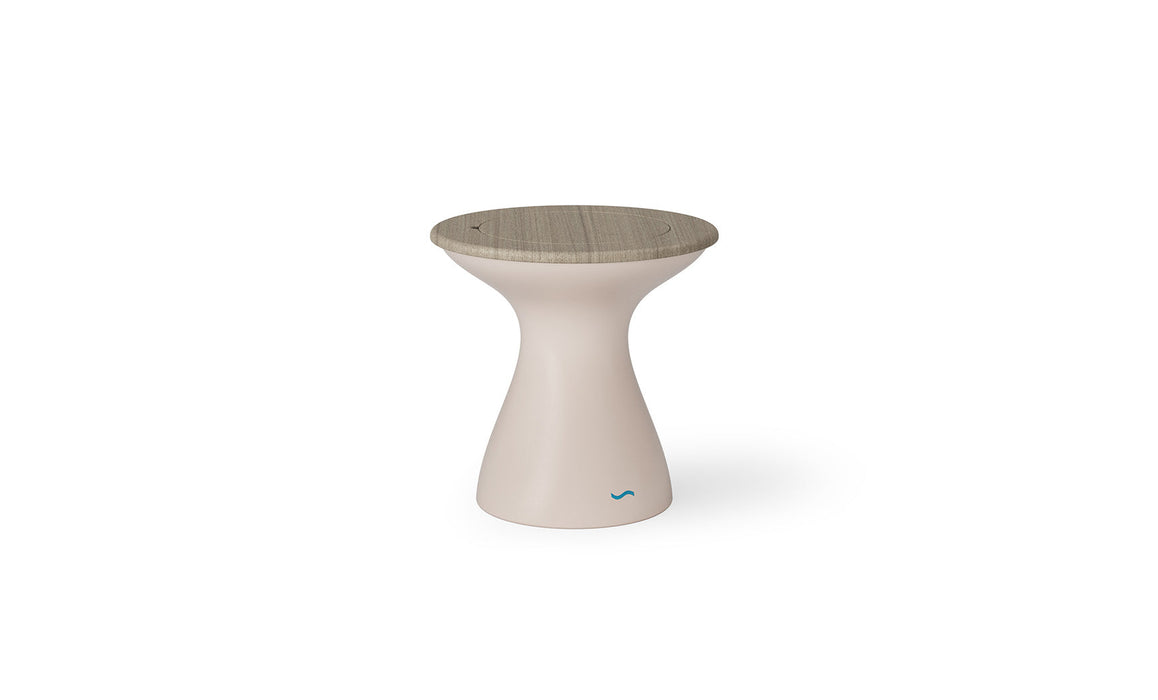 Ledge Lounger Autograph Tall Ice Bin Side Table — Cloud-Wheat