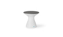 Ledge Lounger Autograph Tall Ice Bin Side Table — White-Grey