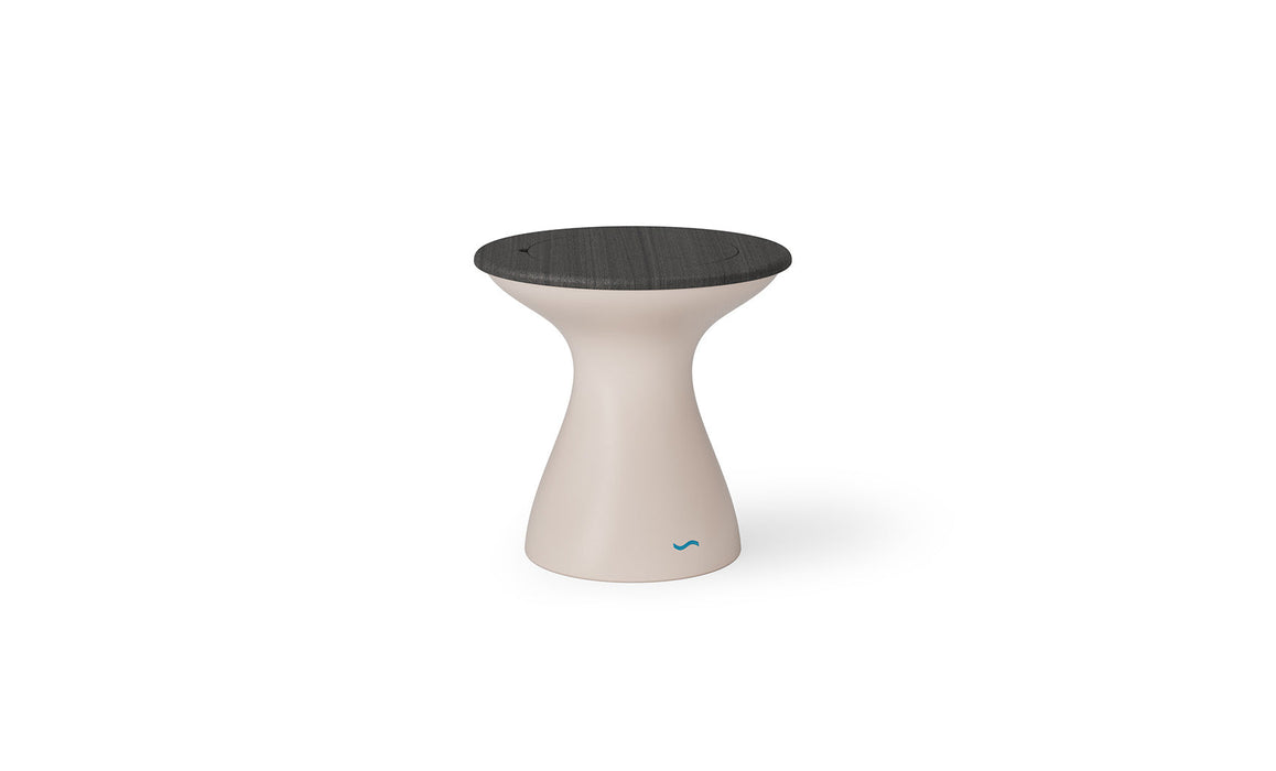Ledge Lounger Autograph Tall Ice Bin Side Table — Cloud-Fog