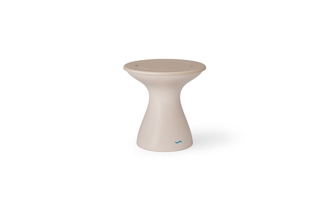 Ledge Lounger Autograph Tall Ice Bin Side Table — Cloud-Cloud