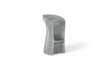 Ledge Lounger Signature Barstool-Bar Height — Granite Gray