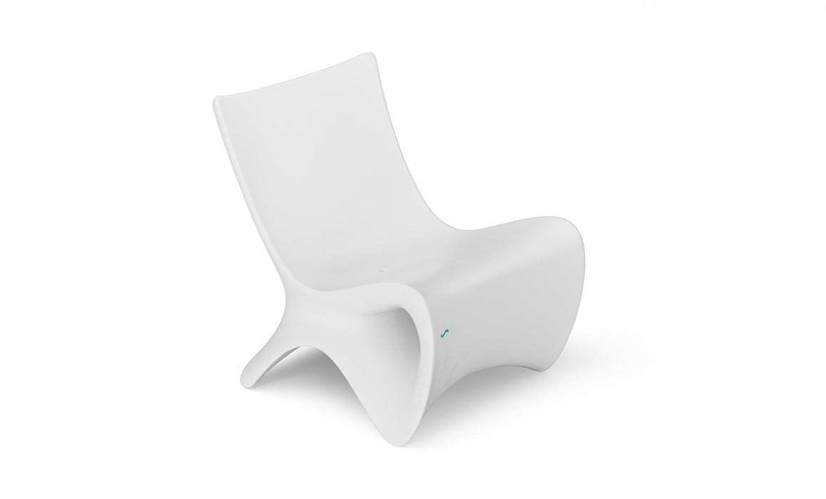 Ledge Lounger Autograph Chair — White