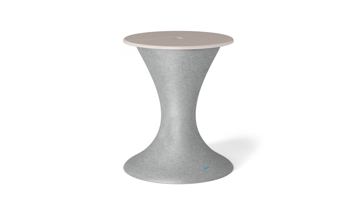 Ledge Lounger Autograph Umbrella Stand Ice Bin — Granite Grey-Cloud