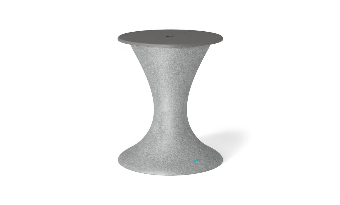 Ledge Lounger Autograph Umbrella Stand Ice Bin — Granite Grey-Grey