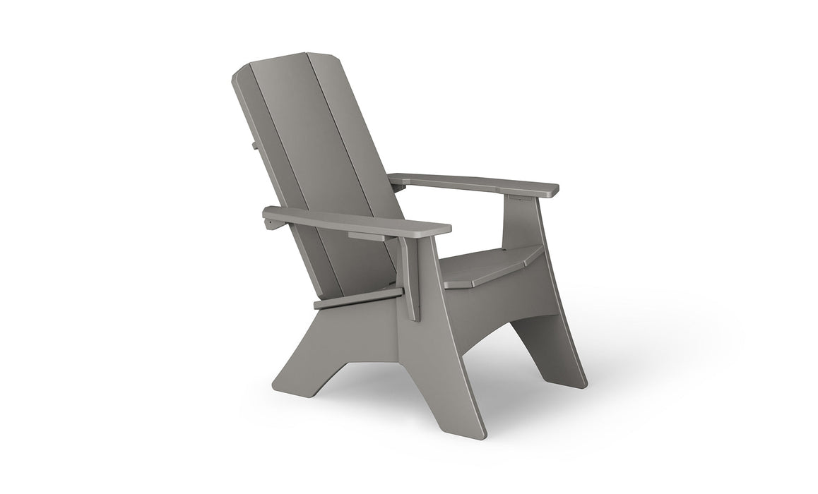 Ledge Lounger Mainstay Adirondack Regular — Ready To Assemble-Gray