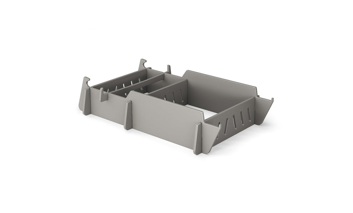 Ledge Lounger Lowback Chair Riser-12"-15" — Gray
