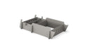 Ledge Lounger Lowback Chair Riser-12"-15" — Gray