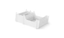 Ledge Lounger Signature Chair Riser — >15"-18" - White