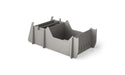 Ledge Lounger Signature Chair Riser — >18"-20" - Grey