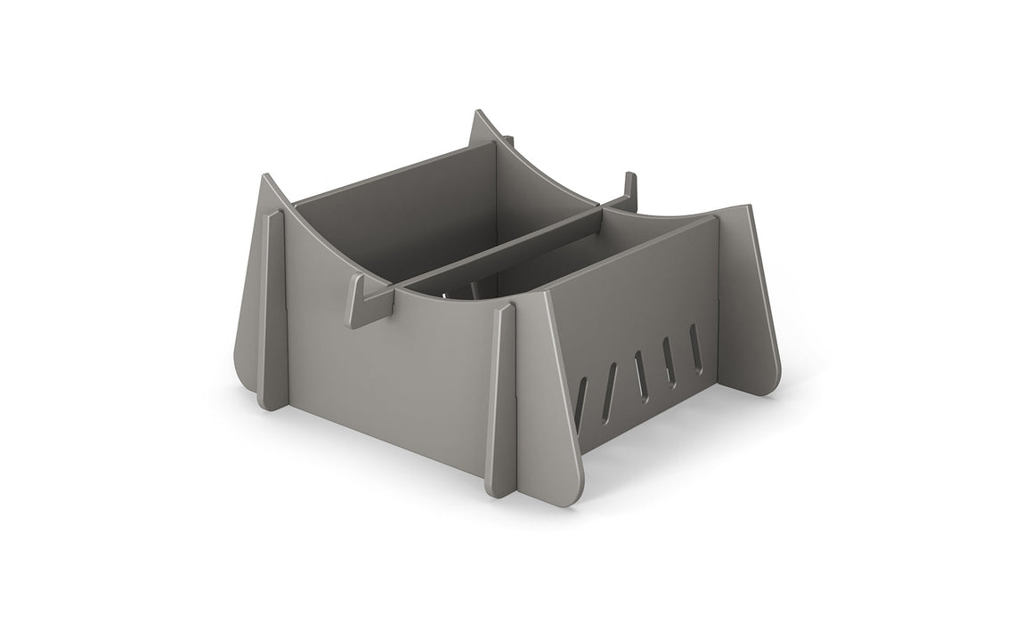 Ledge Lounger Signature Chaise Riser — >12"-14" - Grey