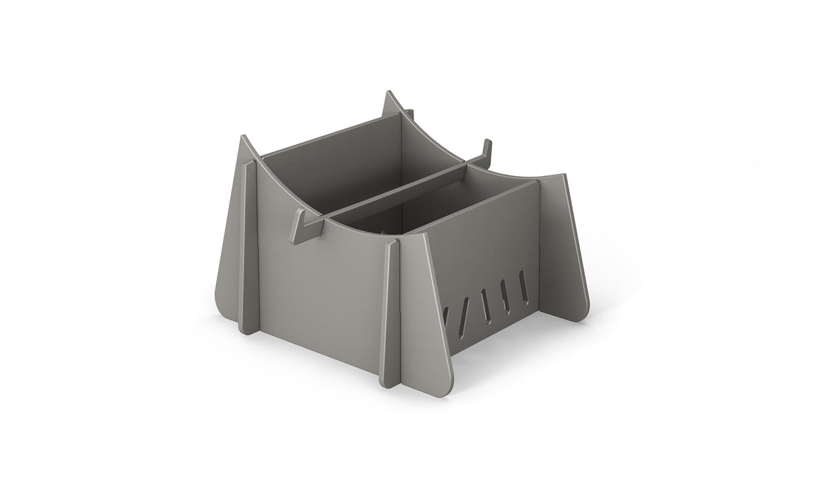 Ledge Lounger Signature Chaise Riser — >14"-15.5" - Grey