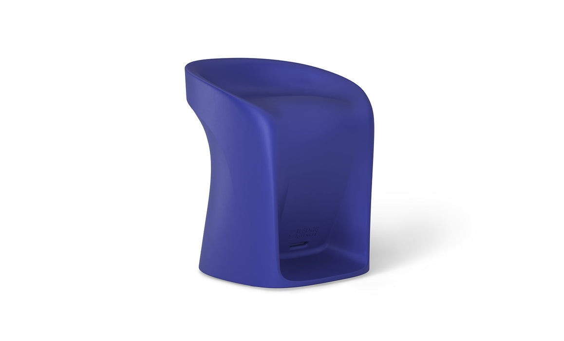 Ledge Lounger Signature Barstool-Counter Height — Dark Blue