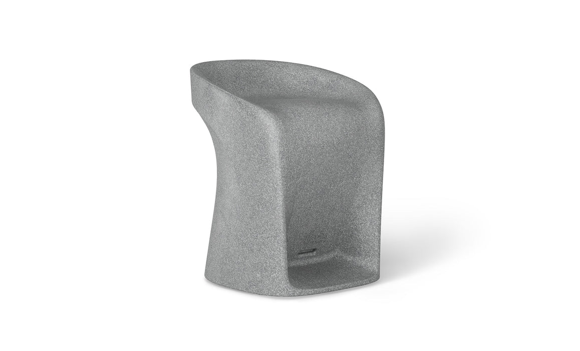 Ledge Lounger Signature Barstool-Counter Height — Granite Gray