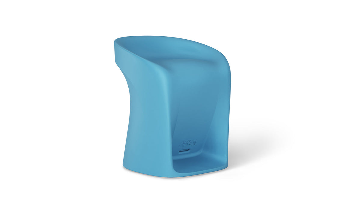 Ledge Lounger Signature Barstool-Counter Height — Light Blue