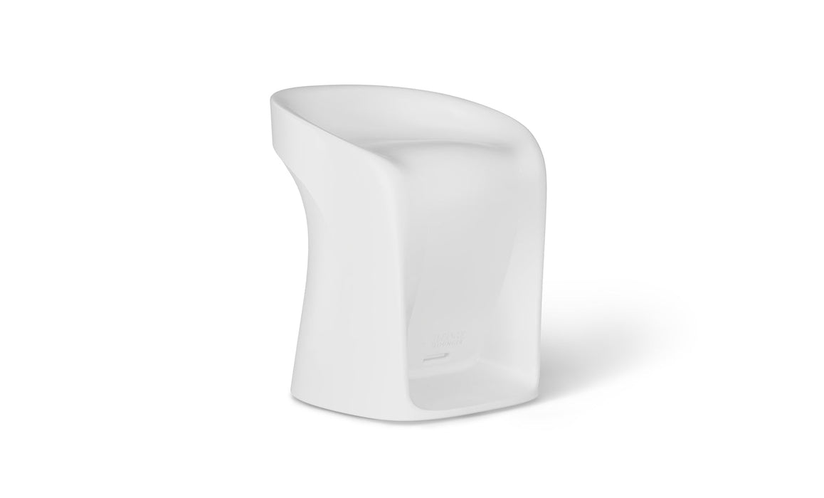 Ledge Lounger Signature Barstool-Counter Height — White