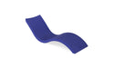 Ledge Lounger Signature Chaise — 0-9" Water Depth-Dark Blue