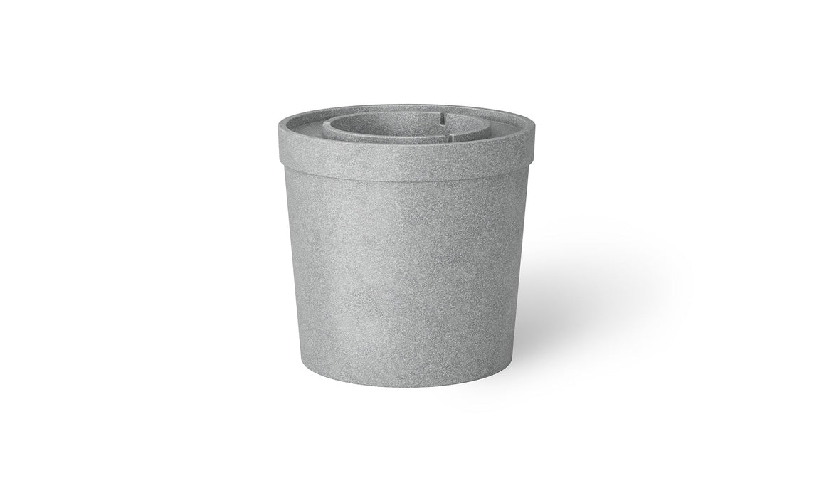 Ledge Lounger Signature Ice Basin w/o lid — Granite Gray