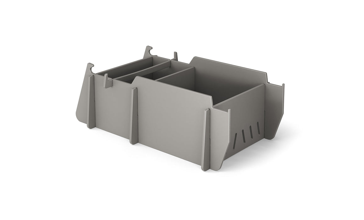 Ledge Lounger Lowback Chair Riser-18"-20" — Gray