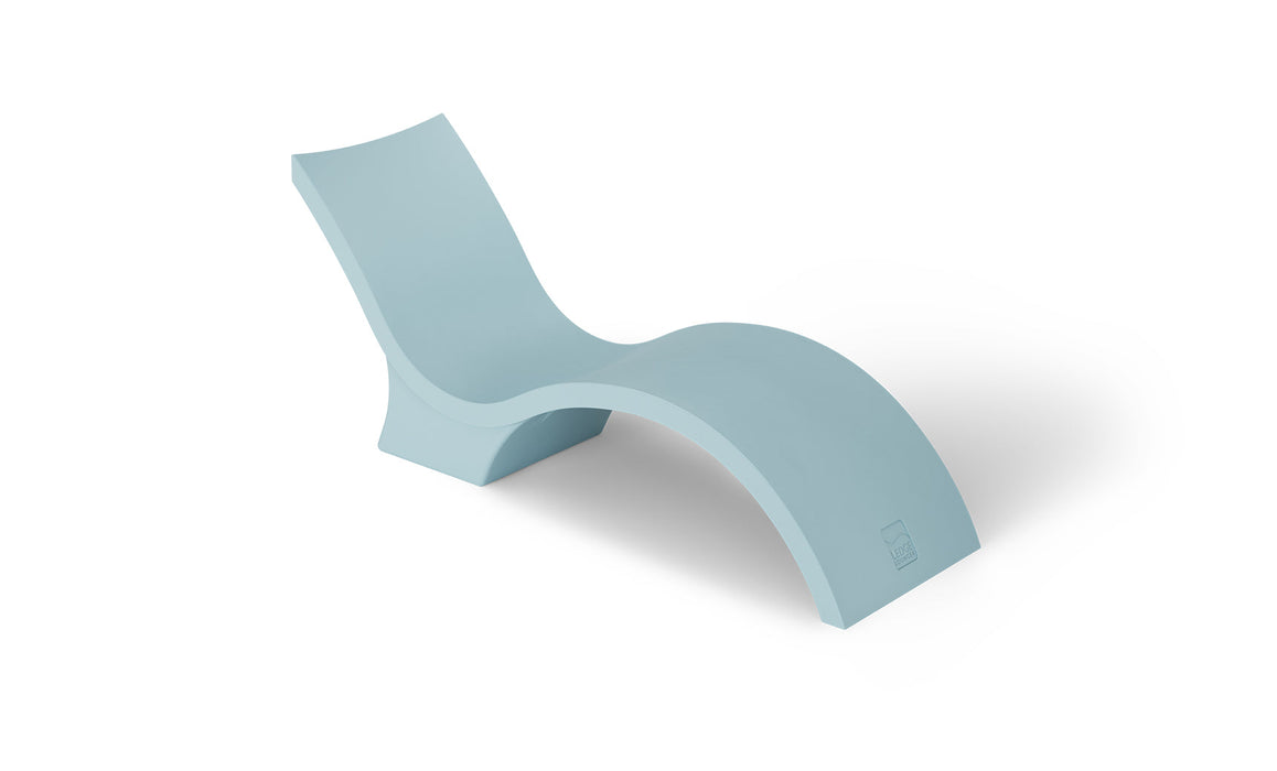 Ledge Lounger Signature Chaise Deep — 10-15" Water Depth-Frost