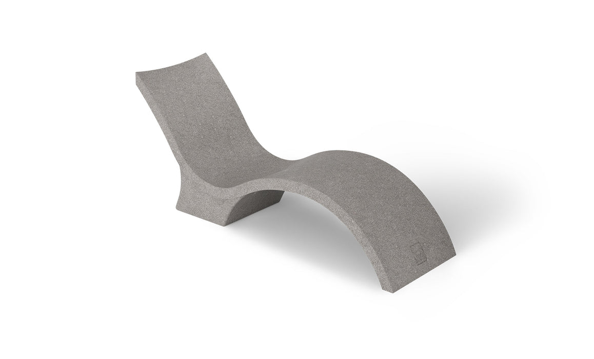 Ledge Lounger Signature Chaise Deep — 10-15" Water Depth-Sandstone