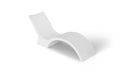 Ledge Lounger Signature Chaise Deep — 10-15" Water Depth-White