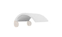 Ledge Lounger Signature Chair Shade — Cloud Frame-4634 White Fabric