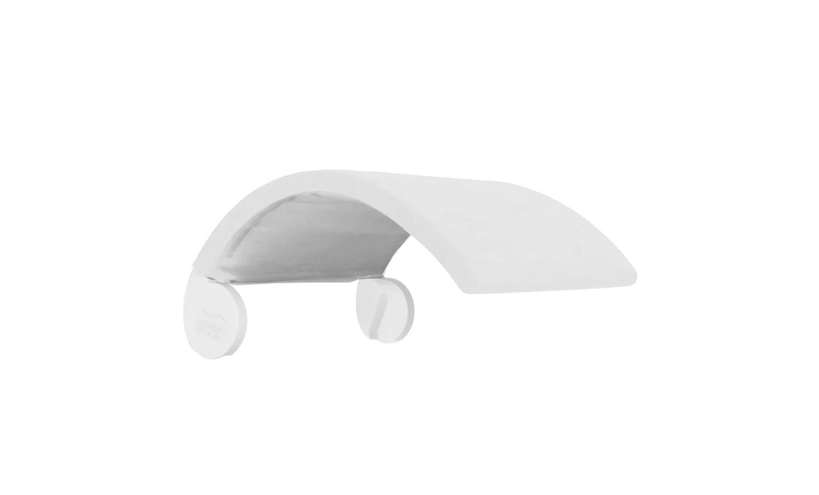 Ledge Lounger Signature Chair Shade — White Frame-4634 White Fabric