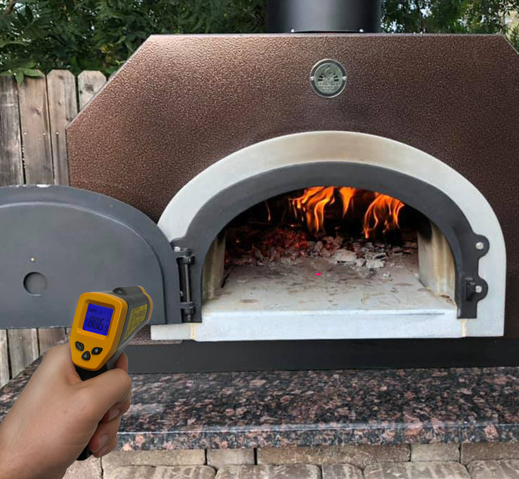 Chicago Brick Oven Infrared Thermometer Gun for Pizza Oven, Grill, Meat, Griddle, HVAC, Engine | -58°F to 1022°F Range