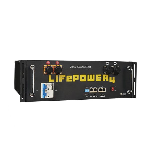 Green Vista Living EG4 LifePower4 24V 200AH Server Rack Battery | 10 Year Warranty Power Station - Lifestyle View
