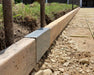 FormExtender 6 inch extender joining 2x4 concrete form boards