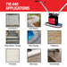 Tomahawk 440 lb Electric Paver Slab Vacuum Lifter 1200W for Hardscaping, Concrete, and... Plate Compactor - Lifestyle View