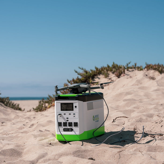 Nature's Generator High Capacity Expandable Lithium 1800 Power Station Solar Generator - View 18