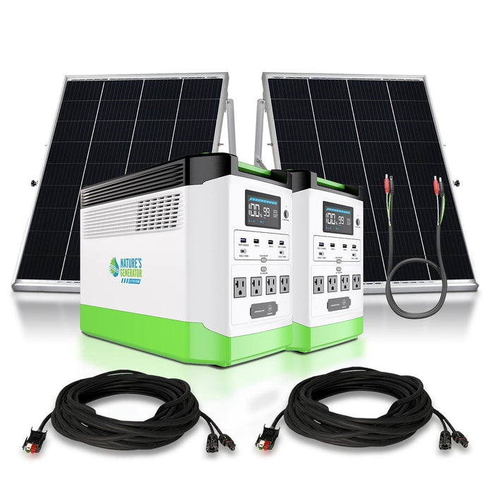High Capacity Lithium 1800 Solar Generator