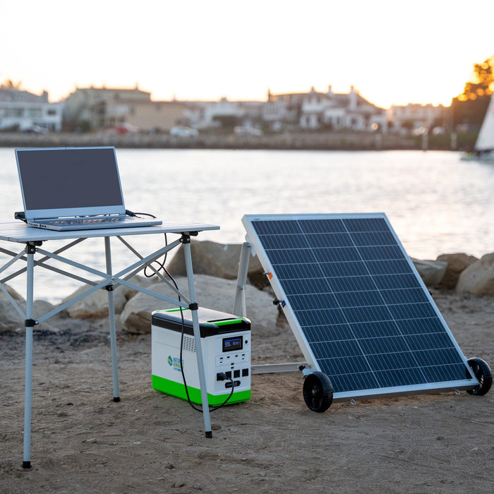 Nature's Generator High Capacity Expandable Lithium 1800 Power Station Solar Generator - View 17