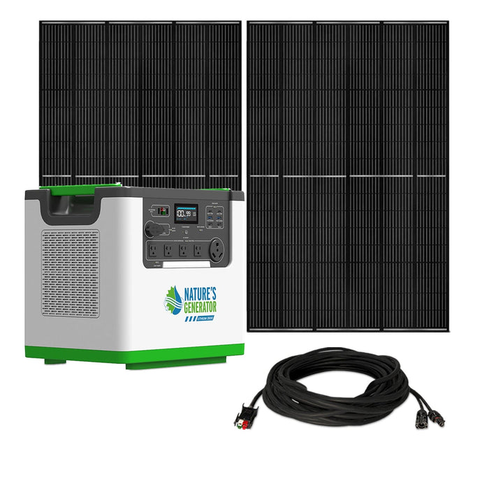 Nature's Generator Lithium 3600 Solar Generator