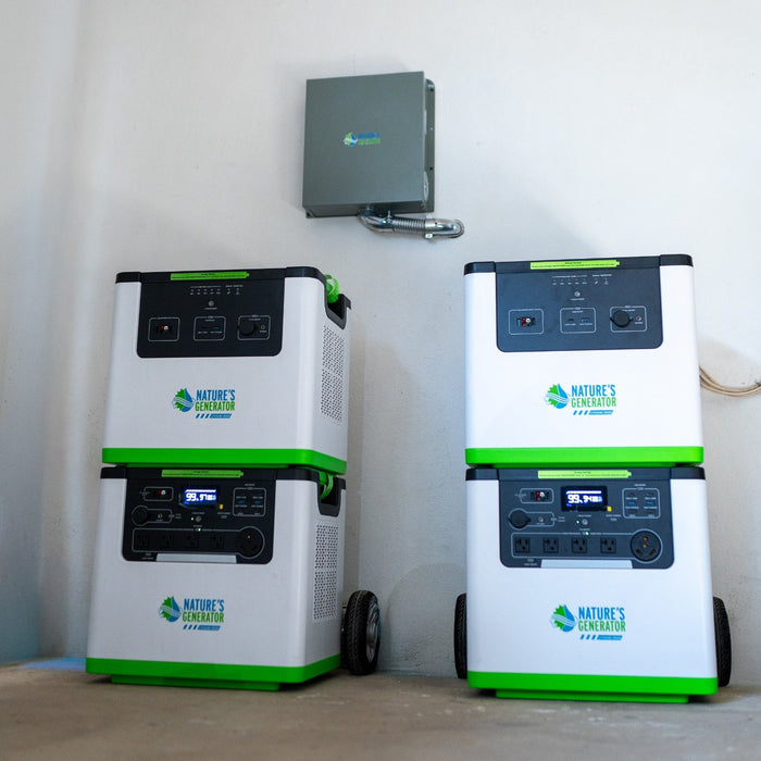 12-Circuit 120/240V 30A Non-Automatic Transfer Switch