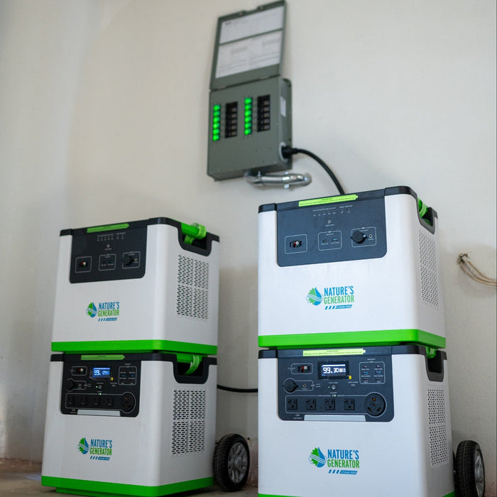 12-Circuit 120/240V 30A Non-Automatic Transfer Switch