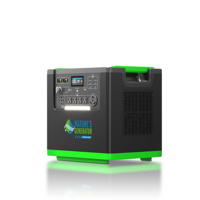 Nature's Generator Lithium 6000 Power Station - Close-Up