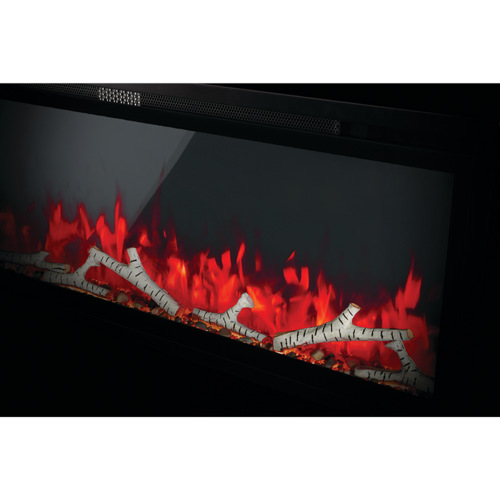 Napoleon Entice 60" Linear Wall Mount Electric Fireplace - NEFL60CFH-1 - Installation View