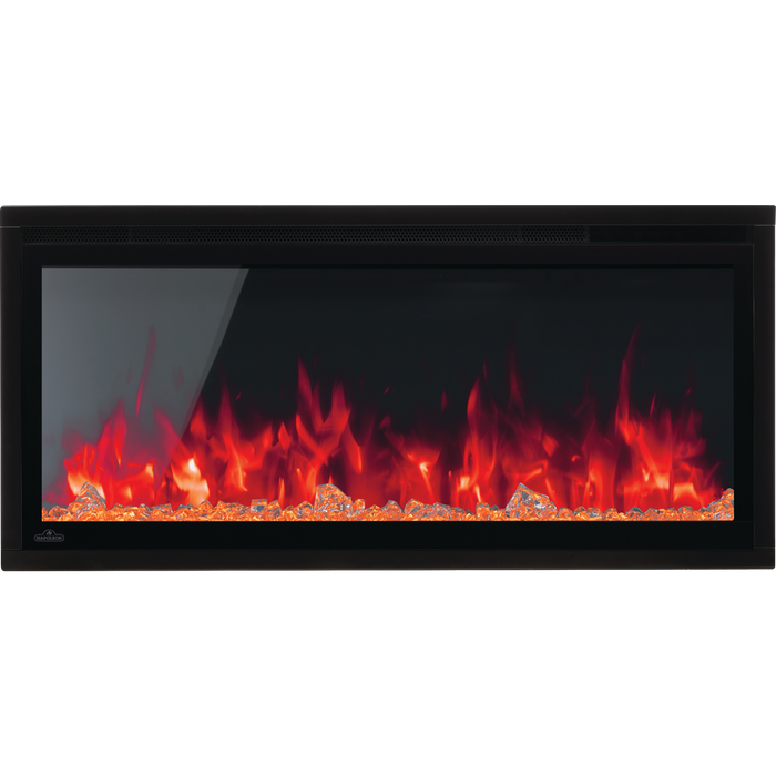 Napoleon Entice 36" Linear Wall Mount Electric Fireplace - NEFL36CFH-1 - Detail View