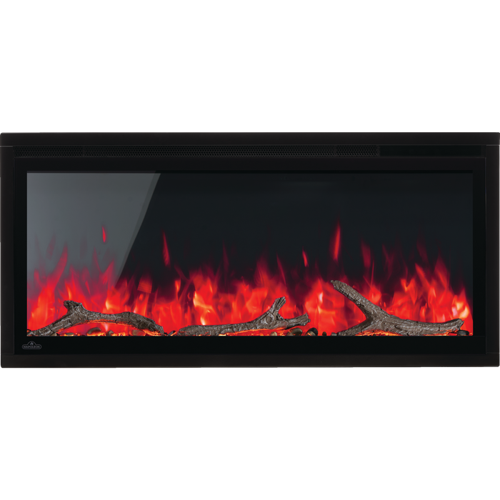 Napoleon Entice 36" Linear Wall Mount Electric Fireplace - NEFL36CFH-1 - Close-Up