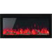 Napoleon Entice 36" Linear Wall Mount Electric Fireplace - NEFL36CFH-1 - Close-Up