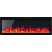 Napoleon Entice 50" Linear Wall Mount Electric Fireplace - NEFL50CFH-1 - Side View