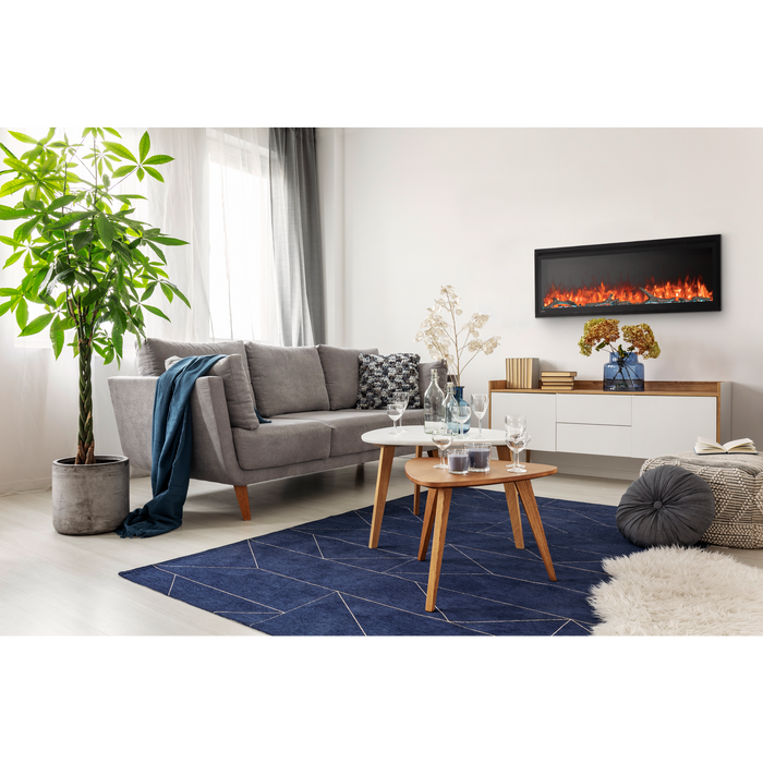 Napoleon Entice 50" Linear Wall Mount Electric Fireplace - NEFL50CFH-1 - Lifestyle View