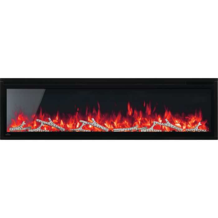 Napoleon Entice 60" Linear Wall Mount Electric Fireplace - NEFL60CFH-1 - Close-Up