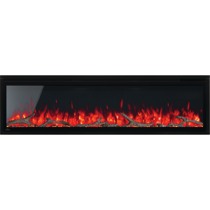 Napoleon Entice 60" Linear Wall Mount Electric Fireplace - NEFL60CFH-1 - Detail View