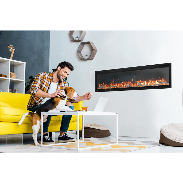 Napoleon Entice 60" Linear Wall Mount Electric Fireplace - NEFL60CFH-1 - Features