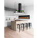 Napoleon Entice 60" Linear Wall Mount Electric Fireplace - NEFL60CFH-1